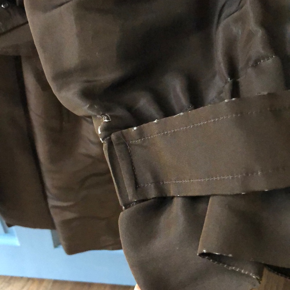 Vintage Saint Laurent Rive Gauche Silk trench coat - Picture 3 of 11